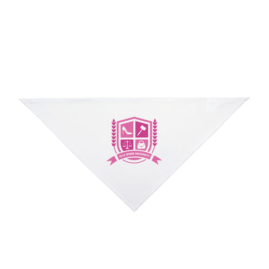 Elle Woods University Pet Bandana