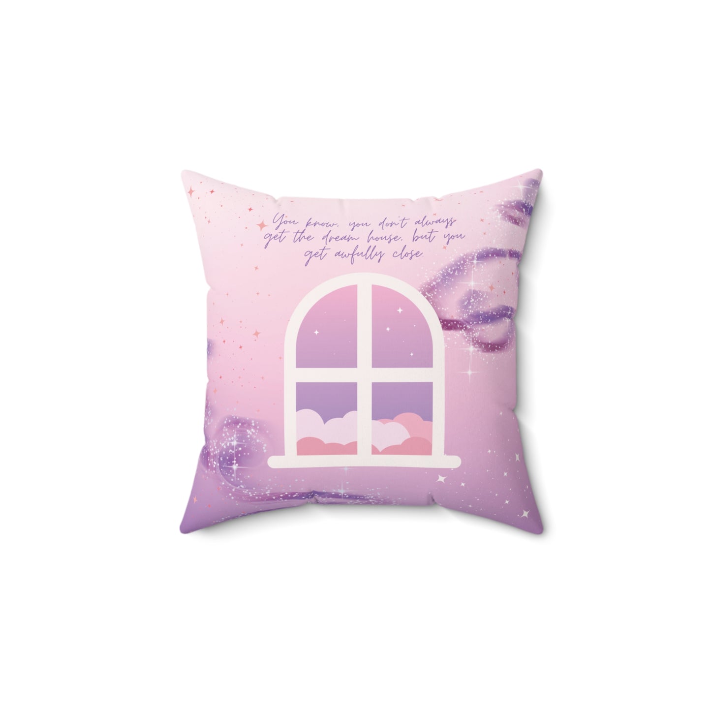 Jenna Dream House Square Pillow