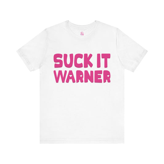 Suck It Warner Jersey Short Sleeve Tee