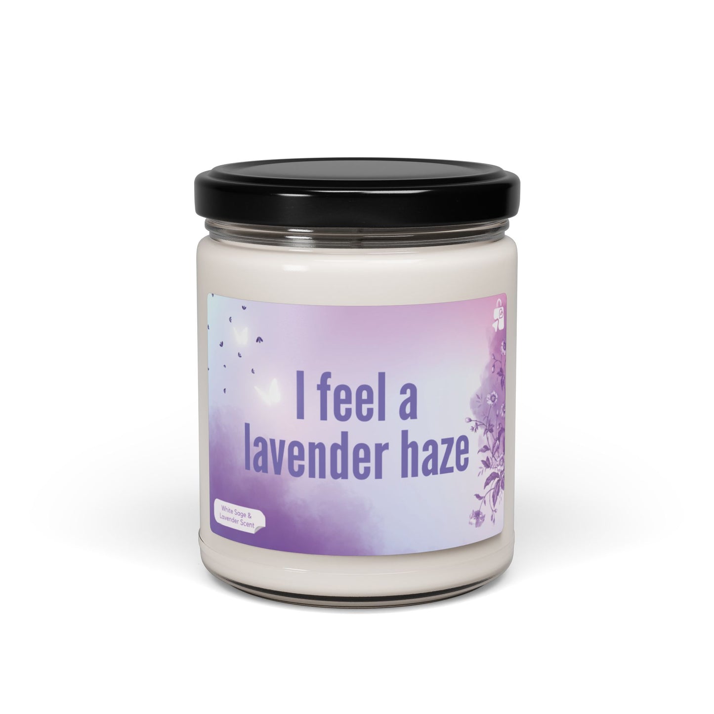 Eras Lavender Haze Scented Soy Candle, 9oz