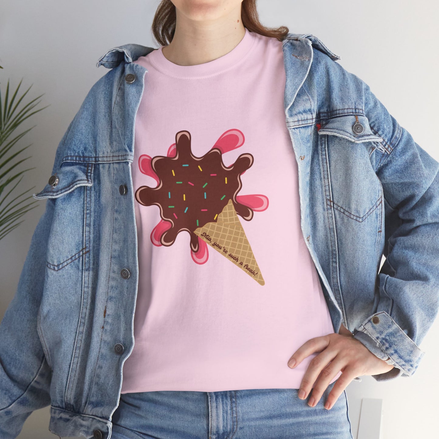 Mia Ice Cream Heavy Cotton Tee