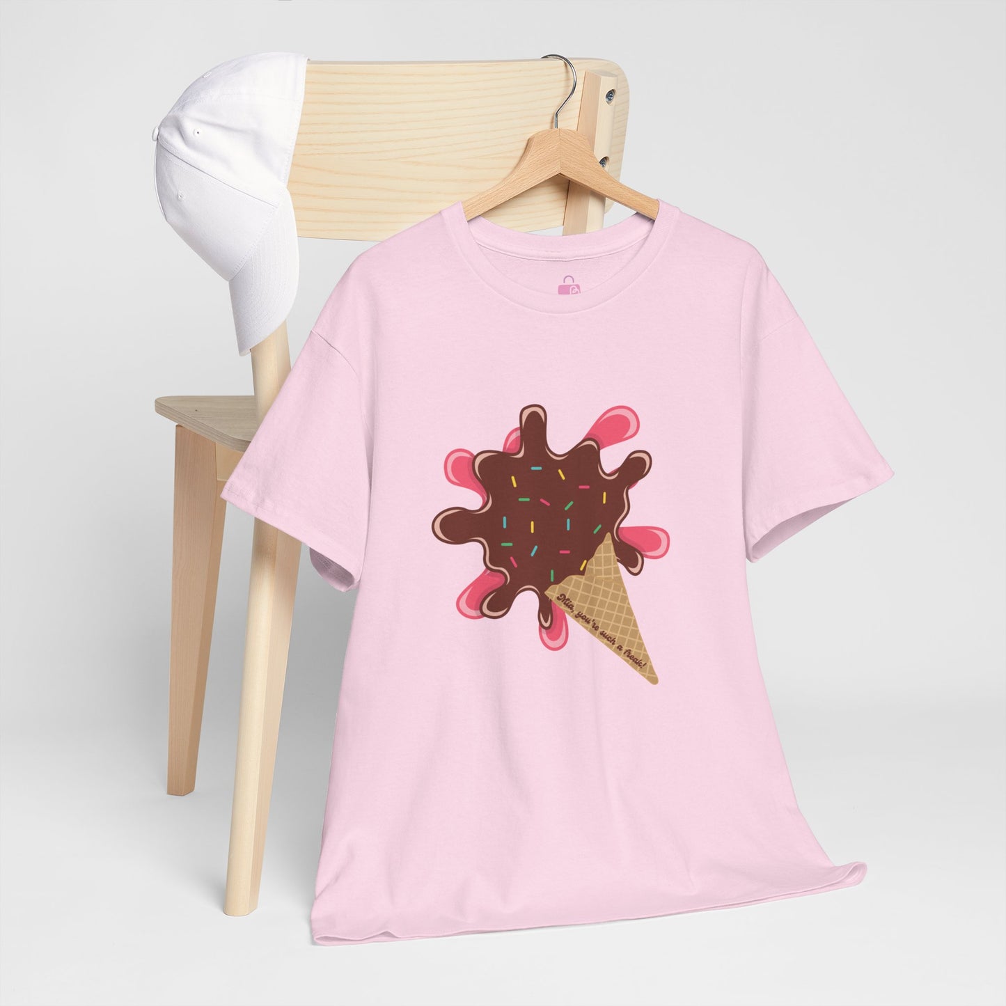 Mia Ice Cream Heavy Cotton Tee